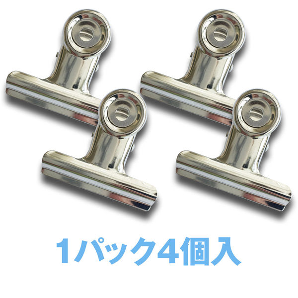 アックスコーポレーション 目玉クリップ 中 シルバー CA-06K 1
