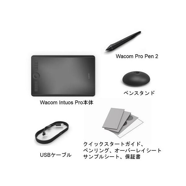 ワコム ペンタブレット IntuosPro Medium PTH-660/K0 1個 62-4128-12（直送品） - アスクル