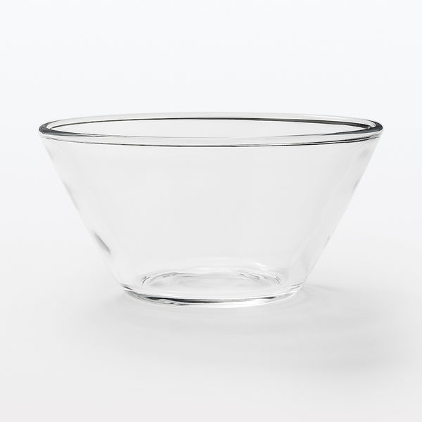無印良品 ソーダガラス 深鉢 大 約直径16cm 良品計画 - アスクル