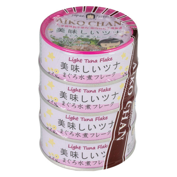ツナ缶 美味しいツナ水煮フレーク 1セット（12缶：4缶×3パック） 伊藤食品 - アスクル