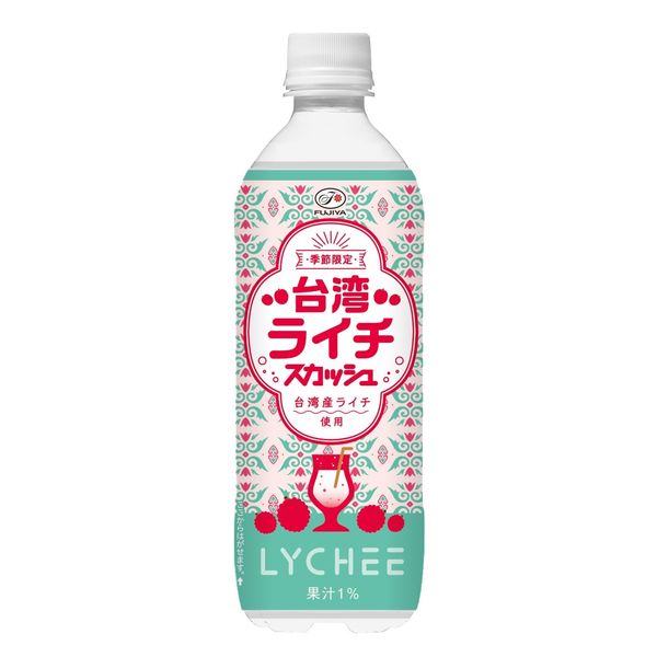 伊藤園 不二家 台湾ライチスカッシュ 500ml 1箱（24本入
