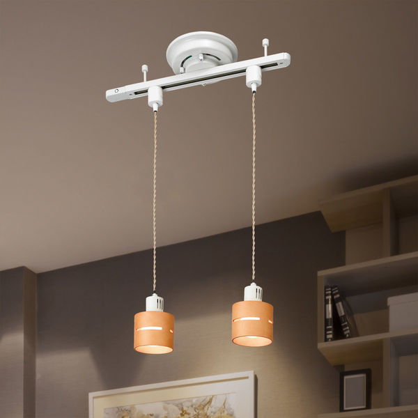 ヤザワコーポレーション 薄型シーリング直付けダクトレール500mm 白