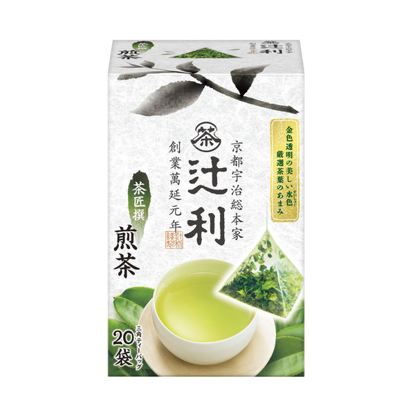 辻利 茶匠撰 煎茶 1セット（1箱（20バッグ入）×3） 三角ティー