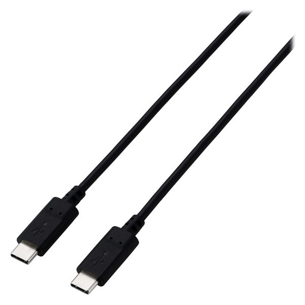 タイプCケーブル 2本セット （USB-C to C） 2m PD 60W 黒 MPA