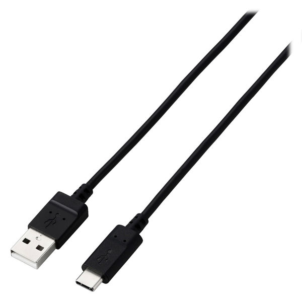 ✾未開封✾USB-A to USB-C 1m×2本　セット　グレー タイプCケーブル 2本セット （USB-A to USB-C） 1m 黒 MPA