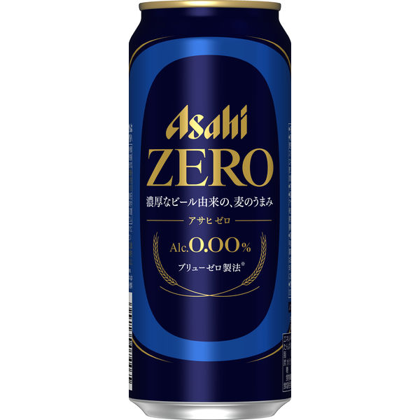 ノンアルコールビール ビールテイスト飲料 アサヒゼロ 缶 500ml