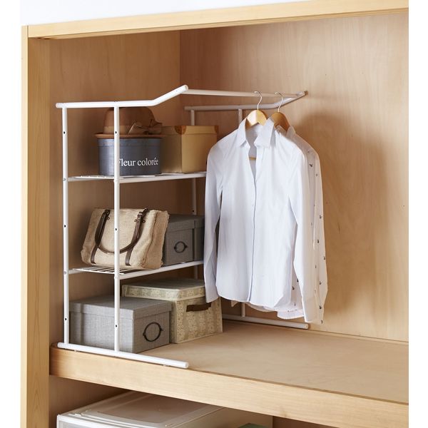 平安伸銅工業 押入れハンガーシェルフ OHW-30 1個（直送品） - アスクル