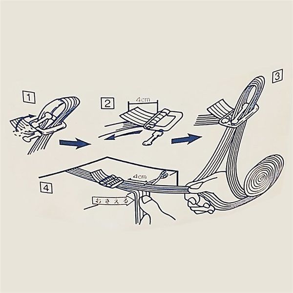 宮島化学工業 PPバンド・ストッパーセット B195K 1セット(4個)（直送品