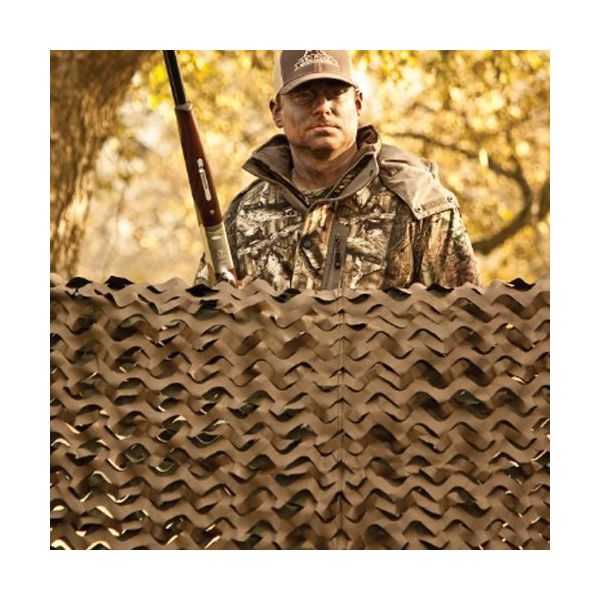 エスコ 2.4x6.0m カモフラージュネット(緑/茶) EA915BA-52 1枚（直送品