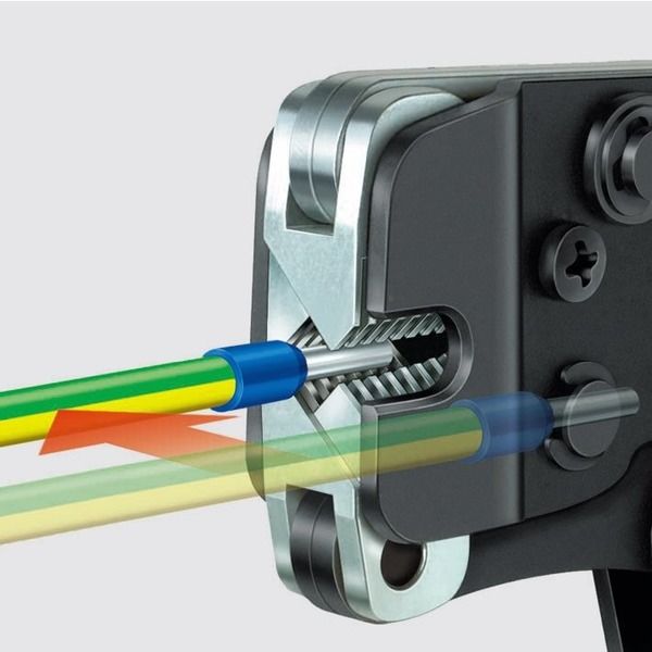 9752-30 圧着ペンチ KNIPEX(クニペックス) 圧着範囲1.5-4.0mm