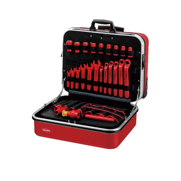 KNIPEX クニペックス 47点組 ツールケース ビッグツインムーブ RED