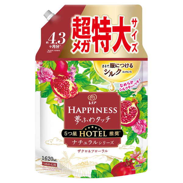 レノアハピネス 夢ふわタッチ ザクロ＆フローラル 詰め替え 超