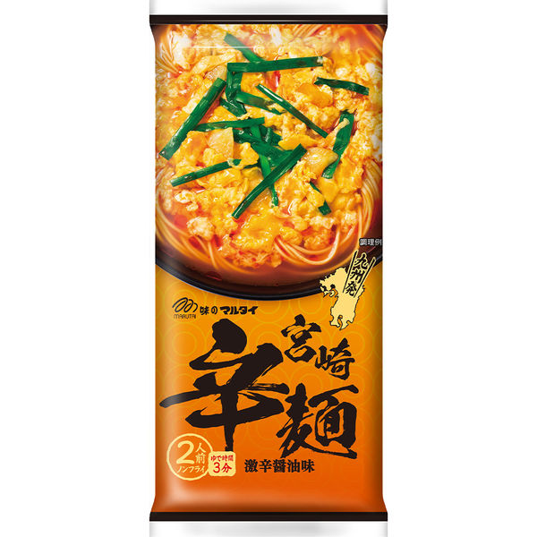 宮崎辛麺風ラーメン 186g 1セット（1個×6） マルタイ - アスクル
