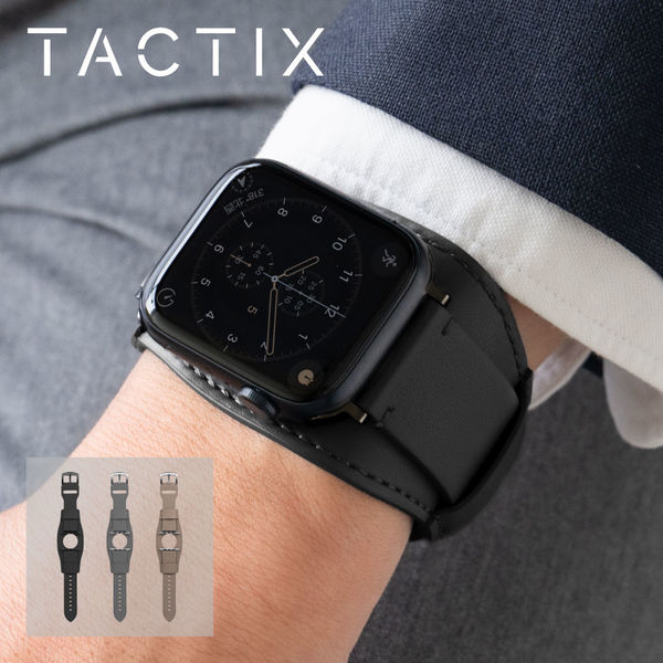 オウルテック Apple Watch(42/44/45/49mm)レザーストラップ