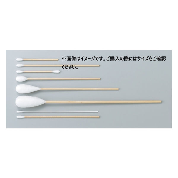 ハクゾウメディカル ハクゾウ 綿棒 No.12(未滅菌) 1240003 1箱