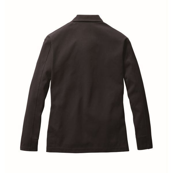 長袖ポロシャツ】バートル ヘビーウエイトポロシャツ ブラック M 675