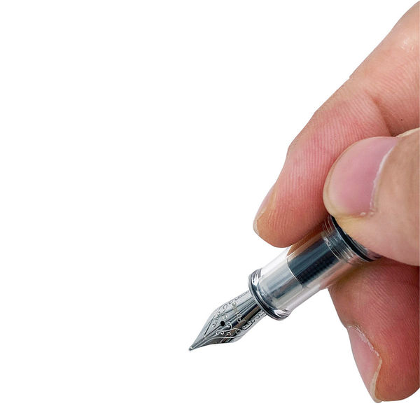 日本出版販売 FO1 万年筆 クリアグリーン FO641089 1セット(5本)（直送