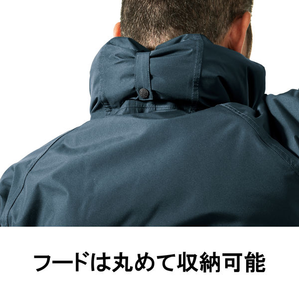 防寒レインウェア】 Makku マック レインスーツ 上下セット 中綿