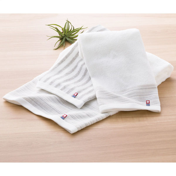 アピデ フェイスタオル ストライプ FCL-120S(ストライプ) 1個（直送品