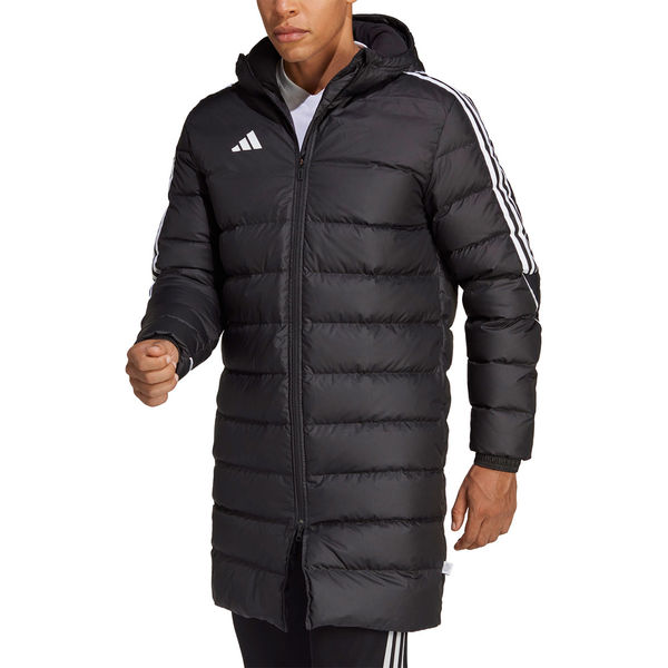 adidas(アディダス) サッカー アウター ティロ 23 リーグ ロングダウンジャケット J/M ブラック NUH32 1セット（1着）（直送品）  - アスクル