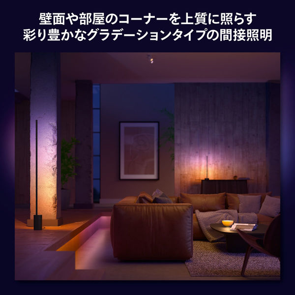 Philips Hue シグネ グラデーションフロアライト PHSIFLB シグニファイジャパン シグネ グラデーションフロアライト