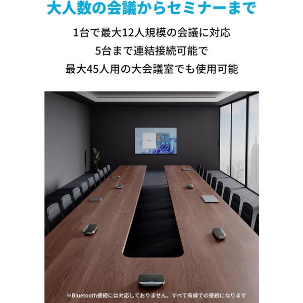 新品　Anker　会議用スピーカ 会議用スピーカー / ウェブカメラ / ヘッドセット | Anker for