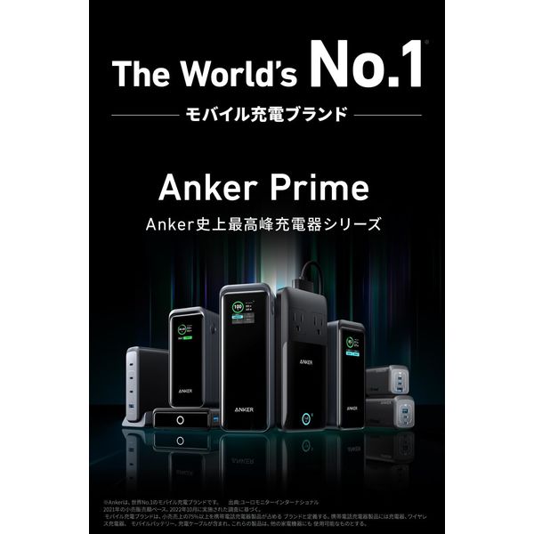 Anker Prime Power Bank （20000mAh、 200W） - アスクル