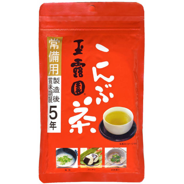 玉露園 常備用こんぶ茶 100g 1セット（1袋×3） - アスクル