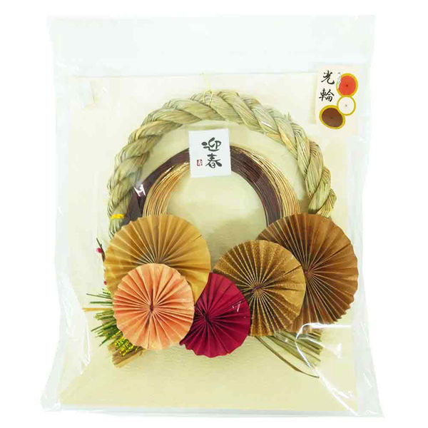 吉祥 正月飾り/しめ飾り 風流飾り光輪 響 17321 1個（直送品） - アスクル