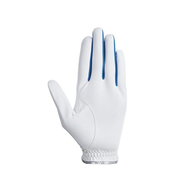 レザックス 合皮ゴルフグローブ WHITE メンズ 左手用