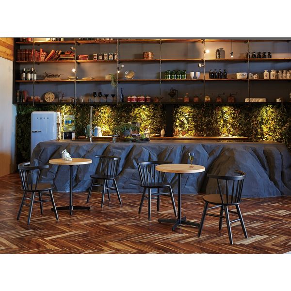 軒先渡し】桜屋工業 CHERRY RESTAREA チェア オークレイ ダーク