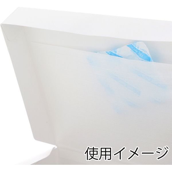 HEIKO サイドオープンケーキ箱　４号　白　ポケット付　10枚／束 004260003 10枚／束×20束（直送品）