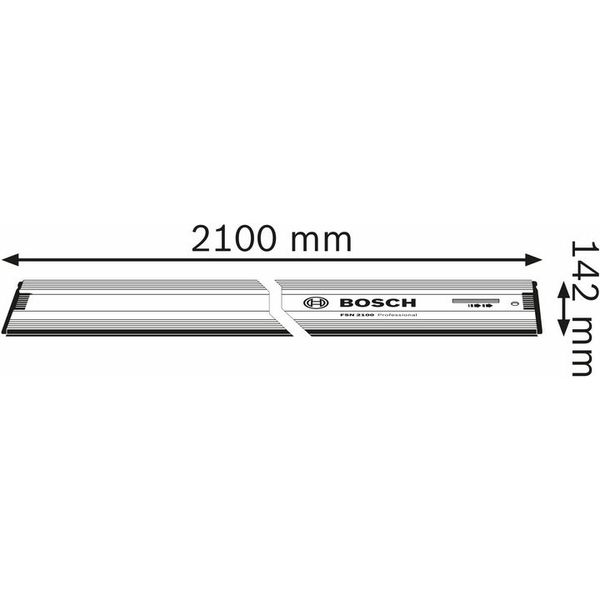 BOSCH ガイドレール FSN2100 1個（直送品） - アスクル