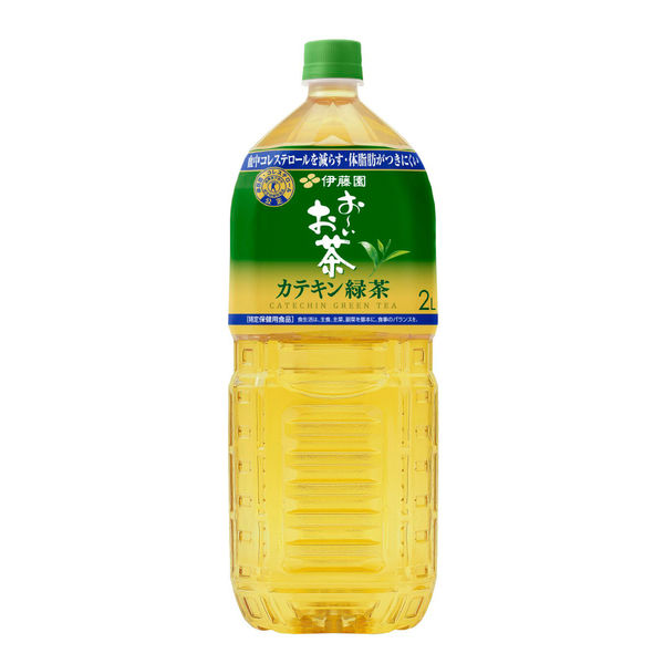 伊藤園 おーいお茶 カテキン緑茶 2L [トクホ] 1セット（12本） - アスクル