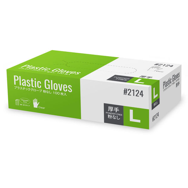 プラスチックグローブ NPVグローブPLUS Lサイズ200枚入 20箱 ファーストレイト NPVグローブ プラス (200枚入)－ナースリー
