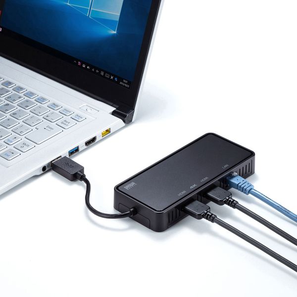 サンワサプライ USB3.1-HDMIディスプレイアダプタ USB-CVU3HD3 1個