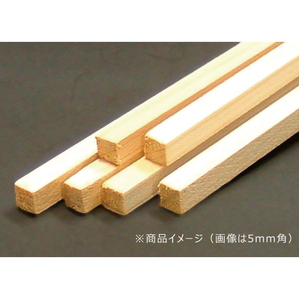 TTC 桧角材 3mm角 40-0703 5パック（12本入×5） - アスクル