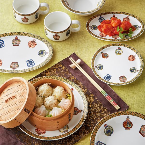 前畑 チャーハン皿 52121 1箱（5枚入）（直送品） - アスクル
