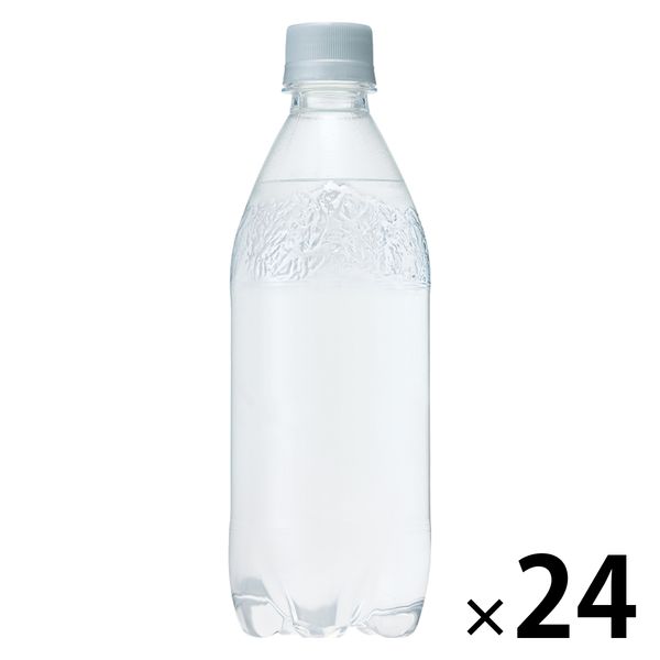 サントリー天然水スパークリングレモン 500ml ラベルレスボトル 1箱（24本入） - アスクル