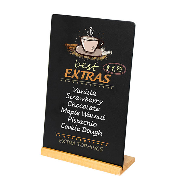 KMA 卓上 ミニ黒板 (L) K-BBT-030L 1台（直送品） - アスクル