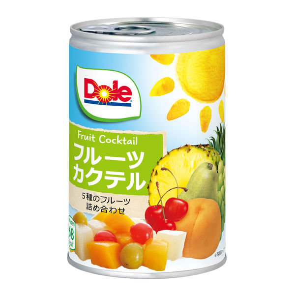 ドール フルーツカクテル 425g 1セット（24個） フルーツ缶詰 - アスクル