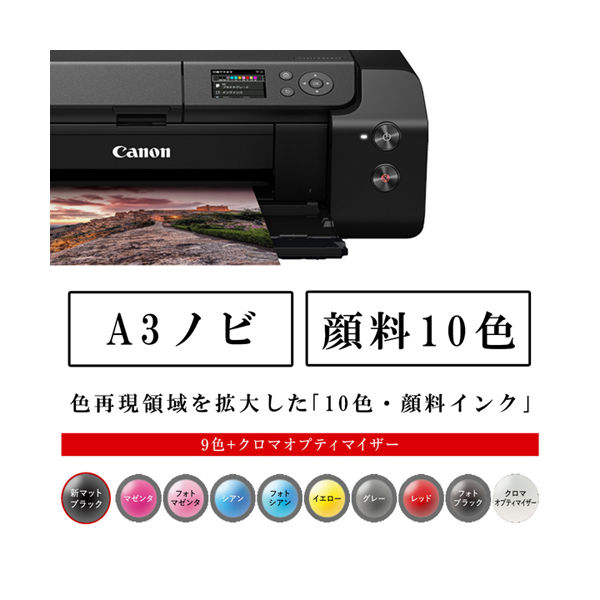 Canon pro-1 A3ノビ プリンター プロ機材 写真 印刷 顔料12色Canon