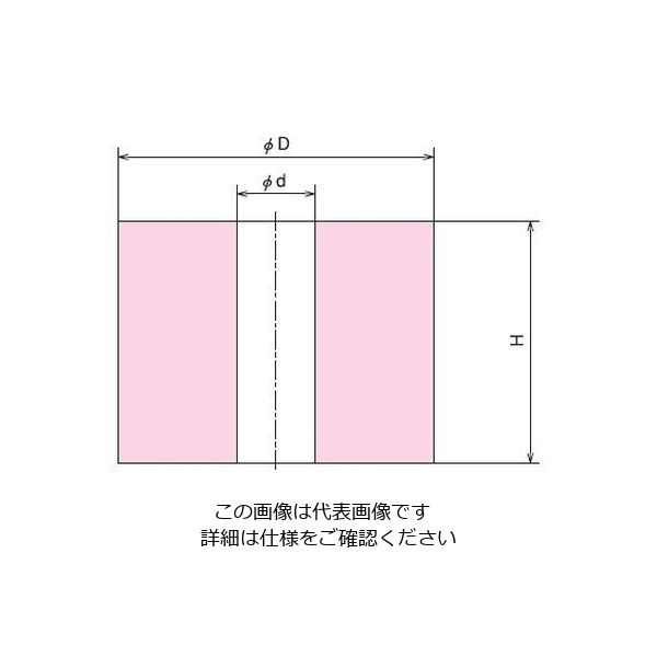 エスコ φ225/70mmx200mm ゴムスプリング EA949HS-318 1個（直送品