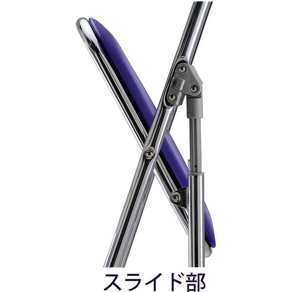 藤沢工業 TOKIO CF100シリーズ ブルー CF-100T ブルー 1セット（6脚入