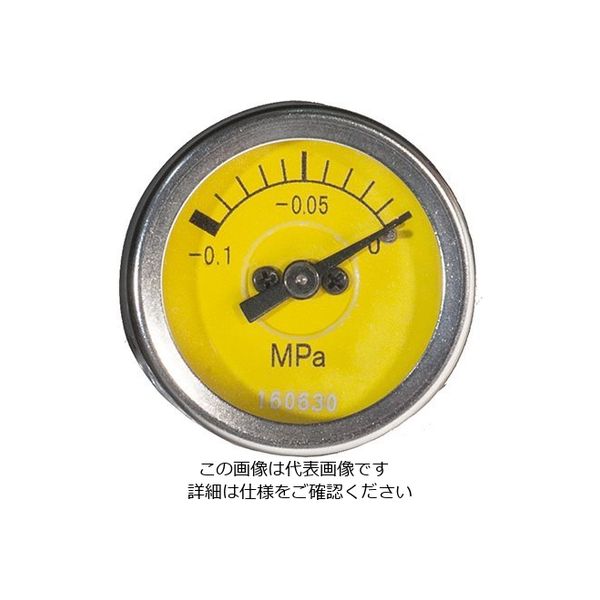 エスコ（esco） 0～ー0.1Mpa 小型真空計 1セット（2個） EA106BD（直送品）