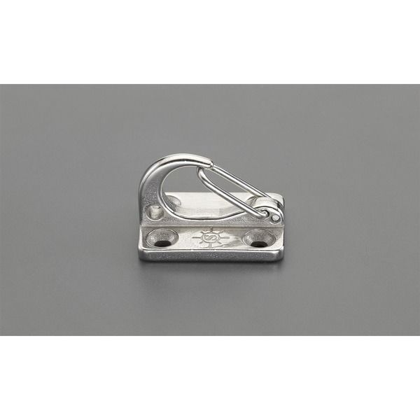 エスコ 45.2x31.8mm ウォールクリップ(ステンレス製) EA638DX-12