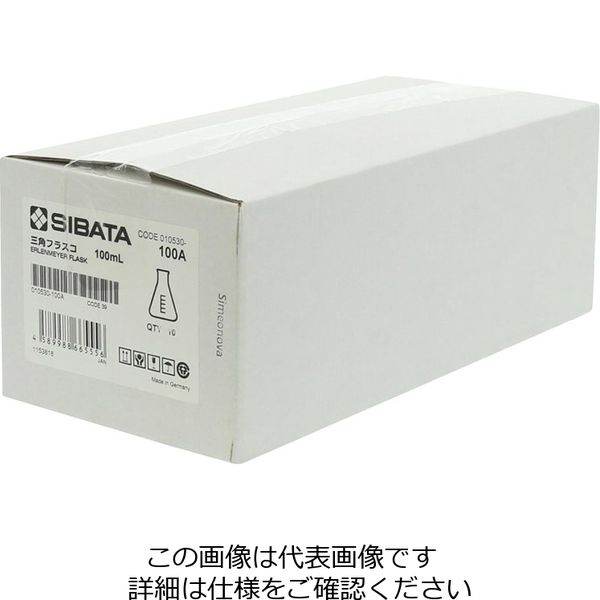 柴田科学 三角フラスコ 100mL 10入 1箱（10個） 010530-100A（直送品