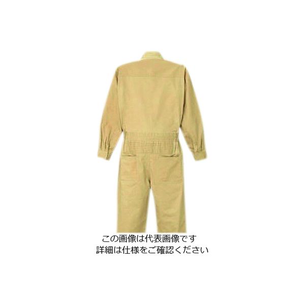 クレヒフク 綿100%ジャンプスーツ グリーン 3L 111-50-3L 1枚 クレヒフク 綿100%ジャンプスーツ グリーン 3L 111-50-3L 1枚