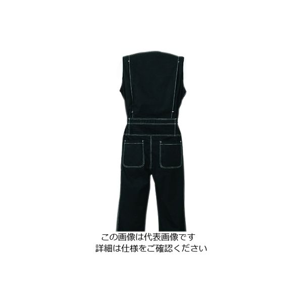 クレヒフク ノースリーブツナギ服 ブルー 5L 6602-30-5L 1枚