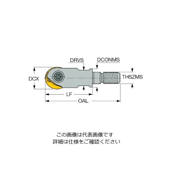 イスカル（ISCAR） ボールプラス HCMD25/1.0-MMT15 1本（直送品